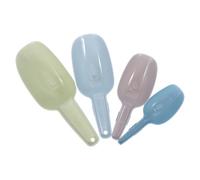 4 Pièces Pelle à Glace en Plastique, Cuillère Alimentaire