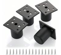 4 pièces Pieds de meuble réglables, Pieds de meuble réglables, Rehausseurs de meuble de canapé, Pieds de rechange pour meubles DIY, Pieds de support TV 4 pièces Argent 5 cm/2 pouces,4 pièces Argent 10