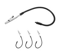 4 Pièces Pince à Souder Flexible à Col de Cygne, Fixation Précise | Acier Inoxydable et Plastique Noir, Usage Multiple pour Réparations Délicates, Soudage, Bricolage et Professionnels
