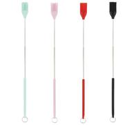 4 Pièces Pinceau à Huile Barbecue, Rétractable | Brosse Alimentaire à Manche Ergonomique, Application Homogène des Sauces, Usage la Cuisine et Grillades Familiales