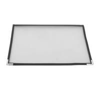 4 Pièces Porte-menus en PVC Transparent A4, 4 Pages, 8 Classeur | Couverture Rigide Épaisse, Anneaux Métalliques Renforcés, Compartiment Innovant, pour Reçus et Notes