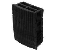 4 Pièces Protections Pied Escabeau en Caoutchouc Noir Antidérapant | Couvre Pied Escabeau, Patin Dérapant Échelle, Coussins pour Échelle, Usage Sécurité