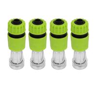 4 Pièces Raccord Transparent Pvc pour Nettoyeur Haute Pression | Installation Rapide, Format Compact et Portable, Résiste à Forte Pression, pour Lavage Extérieur et Jardin