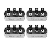 4 Pièces Redresseur de Pont, Sql 50a 1000V Diodes de Pont Triphasé Module Redresseur de Pont Paquet de Pont Redresseur Basse Fréquence