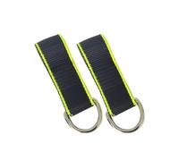 4 Pièces Sangles de Balançoire d'arbre Kit Suspension Robuste Double Couche Sangle Courte for Hamacs Balançoires Siège Cintre Sacs Sable