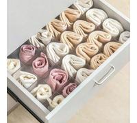 4 pièces Séparateurs de tiroir en plastique transparent réglables Boîte de rangement pour le maquillage, les sous-vêtements, les chaussettes. Organisation de la maison et du bureau. Décoration d'autom