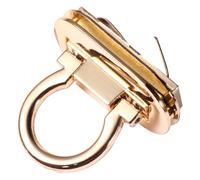 4 Pièces Serrure à Mortaise en Alliage, Remplacement Facile, Design | Réparer Anciens Fermoirs de Paquet et Créer des Paquet à Main, Accessoire Doré pour Amateurs DIY