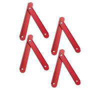 4 Pièces Support de Traction pour Escabeau Pliant, Charnière | Pièce de Rechange, Positionnement Sécurisé, Hauteur Flexible, Rangement Facile, Portable, pour Échelle D'ingénierie