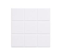 4 Pièces Tableau D'affichage en Feutre Carré Mural DIY | Décoration Murale Moderne Blanche, Compatible avec Épingles, pour Chambre et Jardin D'garçon et Filles