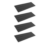 4 Pièces Tapis de Marchepied Antidérapant Adhésif EVA 48,3x17,8cm | Texture Renforcée Meilleure Adhérence, Facile à Retirer et Réinstaller, pour Camping Fréquent et Extérieur