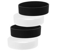 4 Pièces Tapis Isolant en Silicone pour Gobelet et Bouteille 8 Cm | Manchon Antidérapant Réutilisable, Protection du Fond les Rayures, pour Gourdes et Tumblers