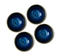4 Pièces Tasse à Saki Plats Dépices Plat à Tremper en Céramique Tasses à Thé De Kung-fu Plateaux De Service en Ceramique Ou Porcelaine Bols De Riz Beurres Feuilles De Moutarde Saké