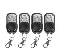 4 Pièces Telecommande Universelle Portail 433,92 MHz,Bip Portail Universelle sans Fil Télécommande Garage Code Fixe Compatible Porte de Garage & Voiture, Design Compact Universel