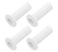 4 Pièces Tirette Blanche en Plastique pour Ventilateur Électrique sur Pied | Pièce de Rechange, Fixation Sécurisée du Mécanisme Oscillant, Réparation Maison, Bureau ou Entretien Industriel