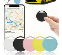 4 pièces Traqueur intelligent Apple AirTag et 1 pièce Traqueur intelligent Apple AirTag, Localisateur GPS précis au niveau mondial, Compatible avec l'application "Localiser" d' (non pris en charge sur