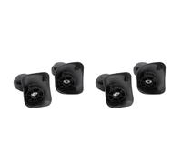4 Pièces Tripp Valise Roues, Roulettes Noires Bagages Valise Roues de Remplacement Roulettes Pivotantes Réparation Pièces de Valise