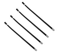 4 Pièces Tuyau Souple pour Extincteur à Poudre, Buse | Lot de Quatre Accessoires Fiables, Entretien Pratique, pour Appareils Portatifs de Dix Livres, Bureaux et Couloirs
