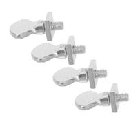 4 Pièces Vis Moletée de Réglage de Tension en Acier Inoxydable | Accessoire Industriel pour Scies à Chantourner et Cadres de Scie, Réparation Rapide sur Site, Boulon et Écrou Inclus