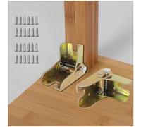 4 pieds de table pliante verrouillables Pieds de table pliante Supports pliants autobloquants pour pieds de table pliante, plans de travail pliants, tables de cuisson pliantes (colorés)