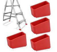 4 pieds en caoutchouc pour échelle, dimensions 50x20 mm, pièces de rechange pour embouts d'échelle