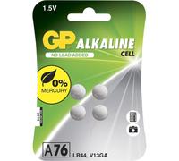 4 Piles A76 / LR44 GP Alcaline 1,5V