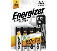 4 Piles AA / LR6 Energizer Alcaline Power
