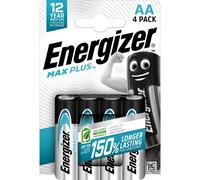 4 Piles Alcalines AA / LR6 Energizer Max Plus
