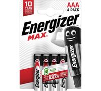 4 Piles Alcalines AAA / LR03 Energizer Max