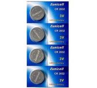 4 Piles Bouton Eunicell CR2032 - Pile Lithium 3V G