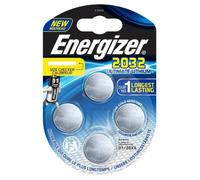 4 piles ENERGIZER ULTIMATE LITHIUM CR2032
