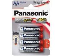 PANASONIC Lot de 3 Blisters de 4 Piles Alcaline Everyday Power Silver AA-LR6 1,5V