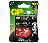 4 Piles Lithium AA / LR6 GP Lithium