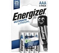 Energizer Piles Ultimate Lithium AAA – Lot de 4 (FR03/4)