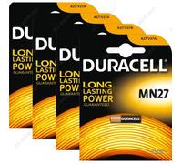 4 PILES MN27 A27 12V DURACELL ALCALINES