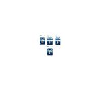 4 piles Philips CR2 lithium 3V 800 mAh