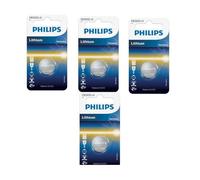 4 Piles Philips CR2032 -