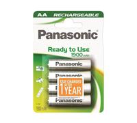 4 Piles Rechargeables AA / HR6 1900mAh Panasonic