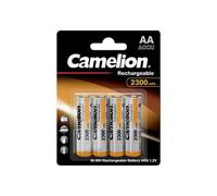 4 Piles Rechargeables AA / HR6 2300mAh Camelion