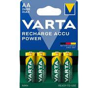 4 Piles Rechargeables AA / HR6 2600mAh Varta Accu