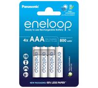 4 Piles Rechargeables AAA / HR03 800mAh Panasonic Eneloop BK-4MCDE