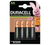 Duracell Batterie rechargeable HR6/AA 2500 mAh 4 pièces