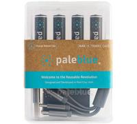 4 Piles Rechargeables USB-C AAA / HR03 600mAh PaleBlue Lithium Ion 1.5V