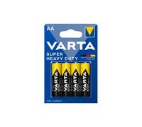 4 Piles Salines AA / LR6 Varta Super Heavy Duty