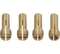 4 pinces de serrage pour Ø 0,3 - 3,2 mm Donau Elektronik 1508