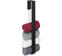 Relaxdays 4x Porte-serviettes sans perçage