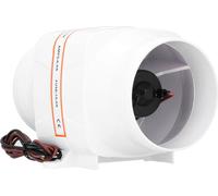 4 pouces 270 CFM InLine Soufflerie d'air de cale 12 V haut débit, accessoire nautique résistant à la corrosion
