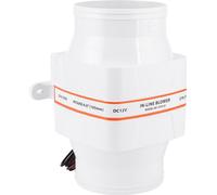 4 pouces 270 CFM Soufflante de cale InLine Marine DC Electroventilateur Accessoires Bateau 12 V Blanc