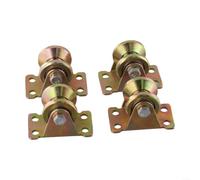 4 Poulie Câble Acier avec Roulements - Poulie Guide pour Corde 8mm Charge 200kg Porte Coulissante