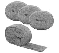 4 Rouleaux de Laine d'Acier 2 m X 7 cm, 0 Laine d'Acier Anti Rongeur