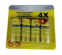 4 Rouleaux de Papier Tue Mouche Autocollant Attrape Insecte Volant Adhésif